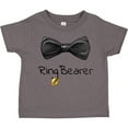 thumbnail image 3 of Inktastic Ring Bearer- black bow tie Boys or Girls Toddler T-Shirt, 3 of 5