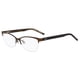 thumbnail image 1 of Montura de gafas BOSS Hugo HG 1079 Matte Brown para mujer, 1 of 2