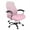 Pink Polka Dot Gradient, variant on Renewold Deer Camo Hunting Forest Grey Office Chair Cover Universal Rotating Boss Chair Cover Printed Desk Chair Protector Stretch Fabric Cover with Elastic Bottom, L