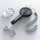 thumbnail image 1 of Handventilator Tragbarer Mini Ventilator Mit 4 Windgeschwindigkeit Und Aufladbarem Akku, Usb Ventilator Hand Ventilatoren Fr Reisen, Bro, Zuhause, Dra, 1 of 4