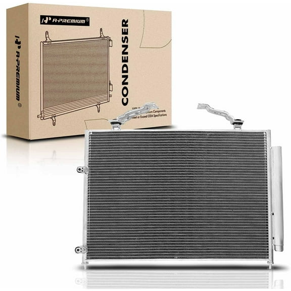 A-Premium Air Conditioning A/C Condenser Compatible with Acura MDX 2001-2006 V6 3.5L, Replace# 3064, 3290, 80100S3VA03