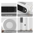 Ganenn Tower Fan, Portable Air Conditioner, High Wind Silent Fan 2000mA