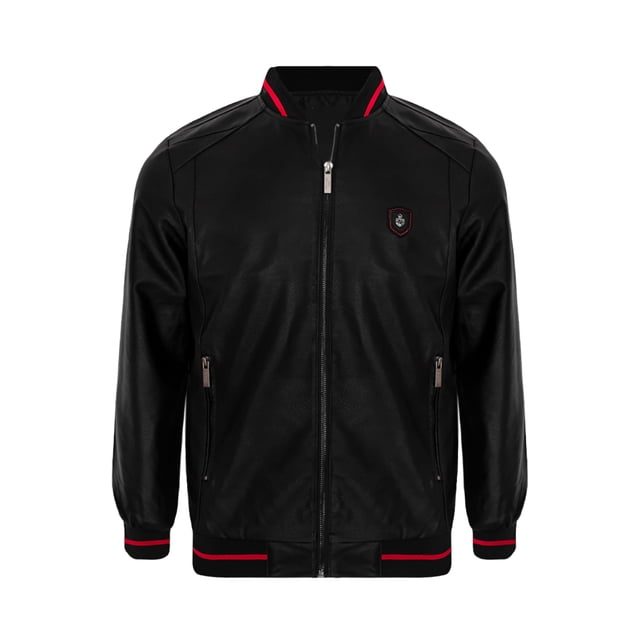 CHAMARRA DE VINIPIEL PARA CABALLERO MARCA HPC POLO ORIGINAL