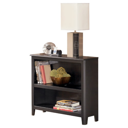 Carlyle D Small Bookcase Almost Black, Ashley Furniture Carlyle Bookcase