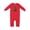 Red, variant on Scottie Dog in Plaid Baby Romper Coveralls