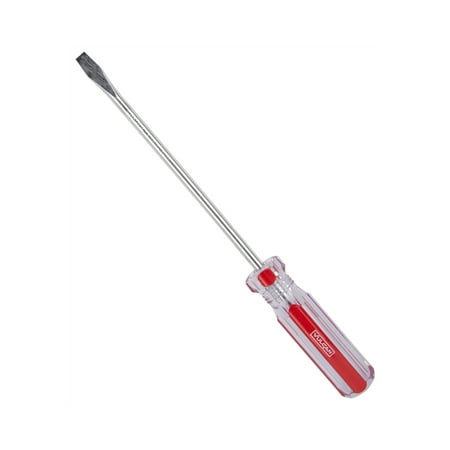 

Toolbasix Screwdriver 1/4 in Magnetic Tip Slotted Point 6 in 1/4 in Dia x 6 in L Plastic Transp