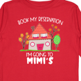 thumbnail image 4 of Inktastic Book my Reservation I'm Going To Mimi's- House Boys or Girls Long Sleeve Toddler T-Shirt, 4 of 5
