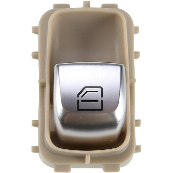 A-Premium Brown Power Window Switch Compatible with Mercedes-Benz E300 2017-2018 GLC300 2016-2018 S600 S500 2015-2017 Front Right Passenger