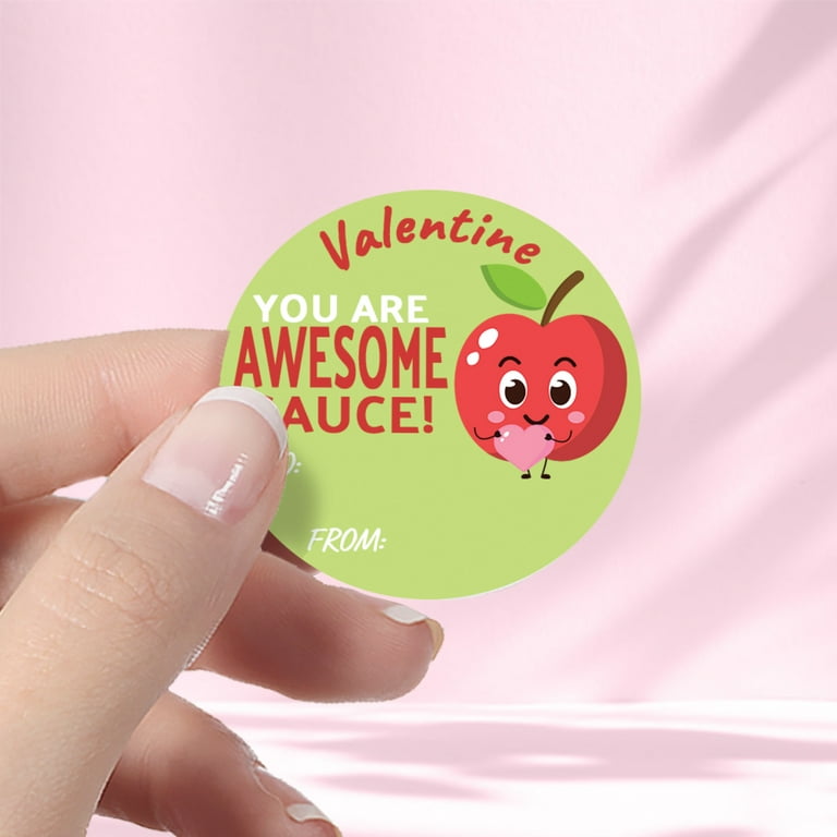 Etiquetas adhesivas de regalo para el día de San Valentín para niños –  Distinctivs Party