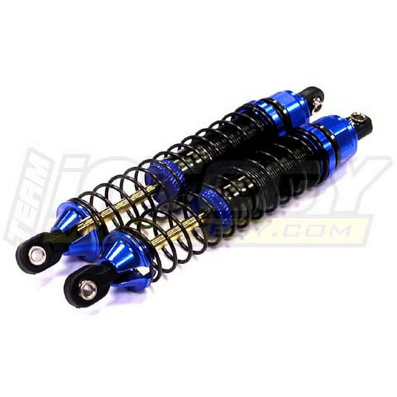 Integy RC Toy Model Hop-ups C22915BLUE MSR11 Rock Crawler Shock Set (2) 108mm