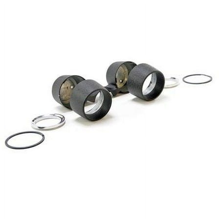 Scott Drake S7MS-10B960-BK Dual Gauge Housing Black