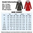 thumbnail image 3 of YDDIAN Winter Coats for Women Plus Size Trendy with Hood Waterproof Jackets Long Sleeve Full Zip Summer Dressy Hiking Long Rain Coats with Pockets Royal Blue 3XL, 3 of 4