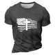 thumbnail image 1 of Camisetas de Manga Larga para Hombres Imprimir Casual Cuello Redondo Camiseta de Manga Corta, Camisetas de Manga Larga para Hombres Algodón, 1 of 3