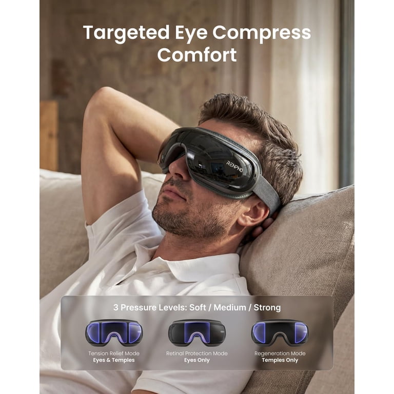 RENPHO Eyeris 3 Eye Massager, Heat & Cooling photo 3