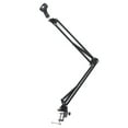 thumbnail image 1 of Microphone Stand, Microphone Scissor Arm Stand Adjustment Design Reduced Vibration Universal Suspension Arm Double Springs  For Live Streaming, 1 of 8