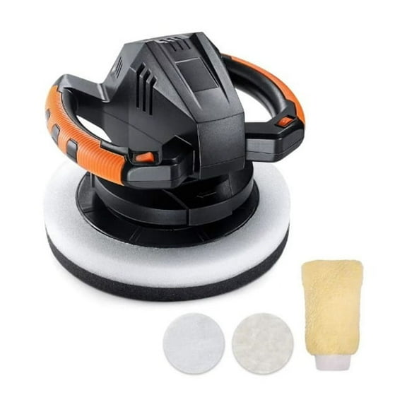 10-inch Dual Action Random Orbital Car Buffer Polisher Waxer with 10Ft
