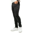 thumbnail image 3 of RAW X Mens Slim Stretch Moto Jeans, Jet Black, 32X32, 3 of 6