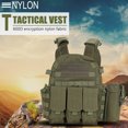 thumbnail image 4 of Hugtrwg Chaleco Airsoft Chaleco Pecho Ajustable para (verde), 4 of 7