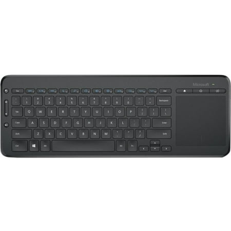 Microsoft All-in-One Media Keyboard with Integrated Multi-Touch Trackpad - keyboard - English - North