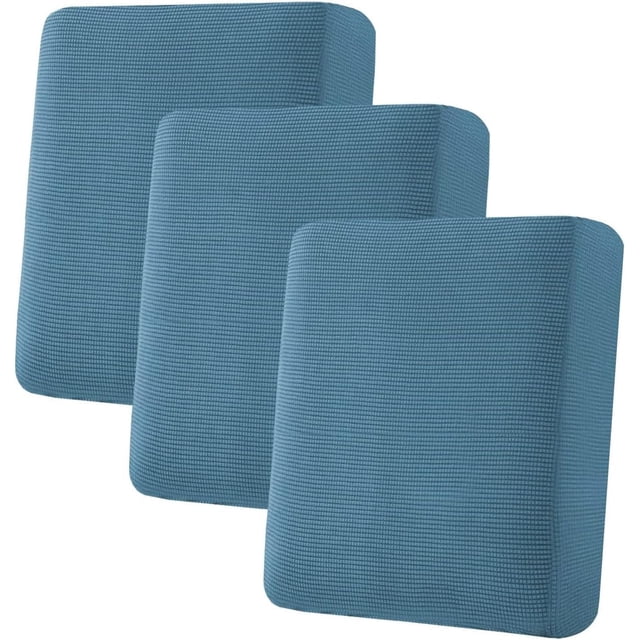 Super Stretch Stylish Cushions Covers/Furniture Cover Spandex Jacquard Small Checked Pattern Super Soft Slipcover Washable Individual
