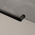 thumbnail image 7 of Yesurprise Glass Shower Door, Frameless Shower Door with 2 Towel Bar Handles, 4 Rollers, Transparent Tempered Glass, Sliding Glass Shower Door, Reversible Installation, 7 of 7
