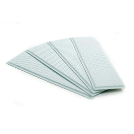 UPC: 0817342022665 | SeaDek 3.75  x 12.75  x 5mm 4-Piece Step Kit – 3.75  x 12.75  Caribbean Blue Embossed – 95.25mm x 323.85mm x 5mm