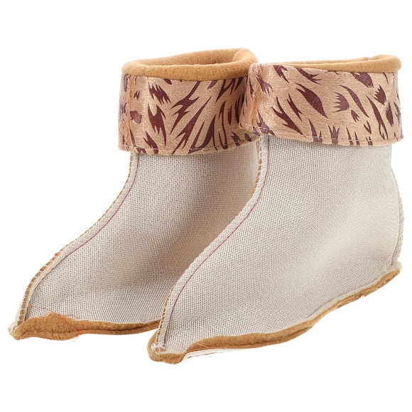 1 par de calcetines de forro polar para botas de mujer, suaves y cálidos, para la lluvia, para invierno, esquí, ciclismo, senderismo, longitud de 23 cm