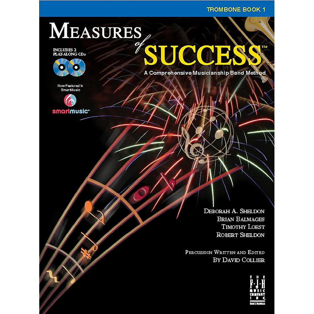 FJH Music Measures Of Success Trombone Book 1 - Walmart.com