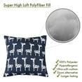 Majestic Home Goods Indoor Navy Stretch Extra Large Decorative Throw