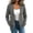 Gray, variant on CBASIHI Womens Ribbed Cardigans with Pockets- Casual Long Sleeve Fall Lightweight Open Front Sweater Gray Size S-2XL