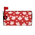 thumbnail image 2 of Lsque Maple Leaves Mailbox Cover Standard Size ,Magnetic Mailbox Covers Post Wraps Letter Box Cover -25.5x21 in, 2 of 9