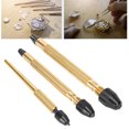 thumbnail image 4 of ANGGREK Pin Vise,Watch Pin Vise,3pcs Copper Pin Vise Twisted Drill Bit Hand Drill Watch Repairing Tool Accessory, 4 of 8