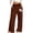 Coffee, variant on CYRBOKO Girls Sweatpants with Pockets, Soft Relaxed Fit Casual Elastic Waist Girls Wide Leg Pants Size 8 Gray