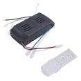 thumbnail image 1 of Kit de Control Remoto de Repuesto para Ventilador de Techo Universal, 50 W, 6 Velocidades y Temporizador, para Luz de Ventilador de Techo de CC, 1 of 8