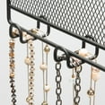 thumbnail image 4 of Simplify 12 Hook Jewelry Organizer Hanger in Black Steel, 4 of 8