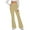 Khaki, variant on Feancey Yoga Pants with Pockets for Women Milk Silk Soft Flare Leggings Solid Slim Fit High Waist Bootcut Pants Workout Casual Bell Bottom Pants Holiday Clearance Sale Brown S
