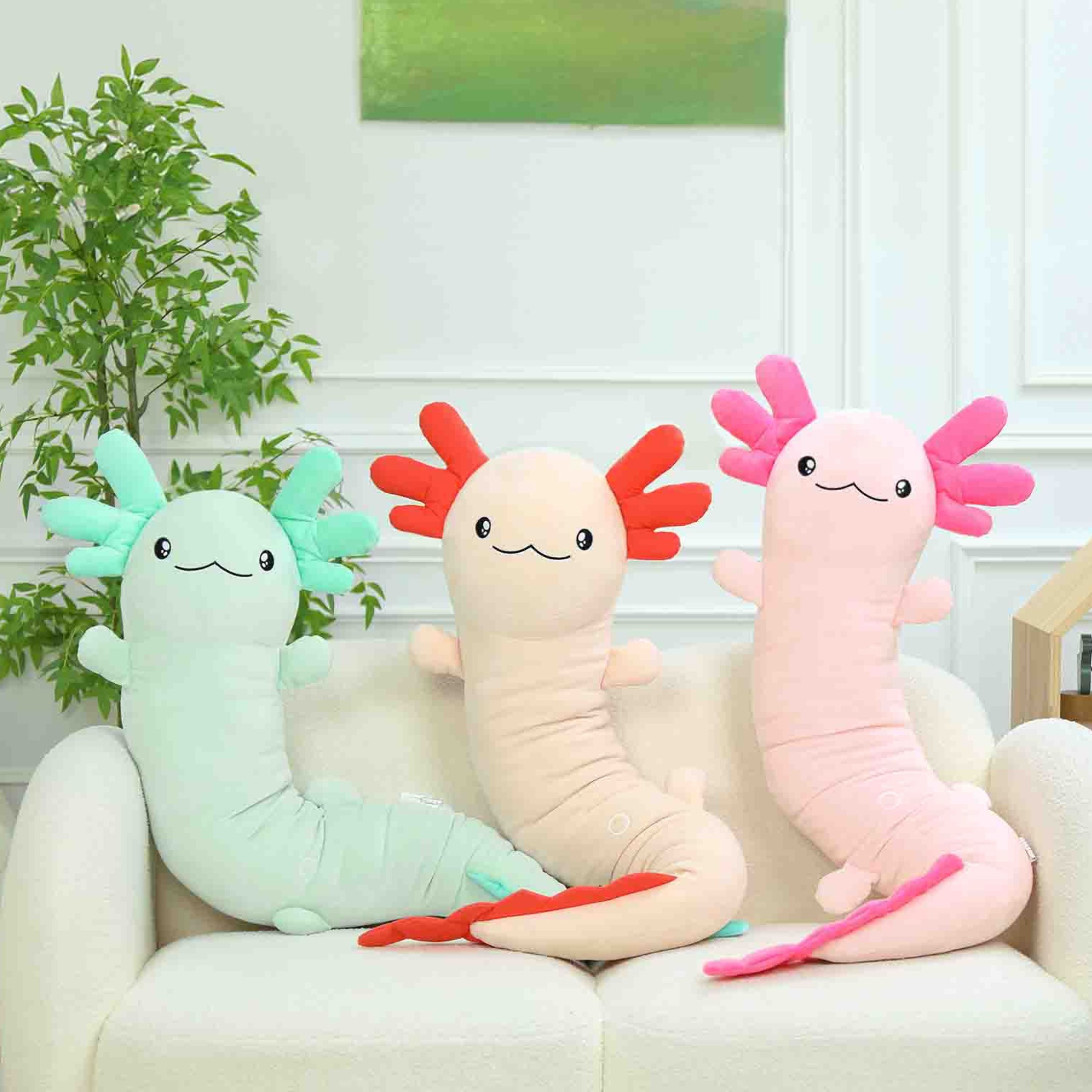 Pillow Giant Axolotl Plush Axolotl Plush Stuffed Animal, Big