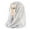 Silver, variant on VISALY Women's Sequin Headscarf Full-Cover Hood Scarf Sparkle Shimmer Glitter Head Wrap Scarf Shawl Lightweight Headwear Sparkly Sequin Hooded Costume Heardband for Stage Performance Black One Size