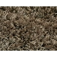 thumbnail image 6 of Chesapeake Microfiber Polyester Shag Taupe Oreo Area Rug (5'x7'), 6 of 6