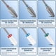 thumbnail image 3 of Depvko Juego De 13 Brocas Para Uñas, 3 Brocas De Carburo De Tungsteno 3 Brocas De Cerámica Para Uñas Efile 6 Brocas De Diamante 1 Cepillo De 3/32 Pulgadas Para Taladro De Uñas, 3 of 5