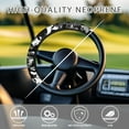 thumbnail image 3 of ZUXONGSY Camo Golf Cart Steering Wheel Cover Black White Car Interior Accessories Sweatproof Club Car Steering Wheel Cover Universal Car Wheel Cover Club Car Golf Cart Interior Decor, 3 of 7