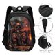 thumbnail image 3 of Balery Dark Skull King Throne Mochila con carga USB para hombre y mujer - Mochila impermeable y antirrobo para laptop con puerto USB para viajes, trabajo, 3 of 7