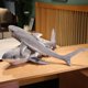 thumbnail image 2 of Great White Shark Plush Toy Simulation Stuffed Soft Jaws Pillow Sleeping Cushion For Children Kids Birthday GiftsGray60cm Deng Xun unisex, 2 of 2