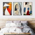 thumbnail image 2 of Wall Art Minimalist Canvas Decor Set of 3,Black d Abstract Paintings Art,Modern Famous Aesthetic Posters Prints for Living Room Bathroom Bedroom Large Size 16x24In, 2 of 7