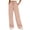 Beige, variant on QASIEATN Women Fleece Baggy Sweatpants with Pockets Wide Straight Leg High Waist Joggers Pants Winter Clothes