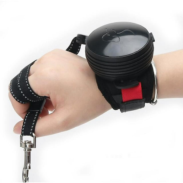 Correa retráctil para perros, extensible automáticamente, correa reflectante de nailon para mascotas, cuerda de tracción