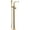 Lumicoat Champagne Bronze, variant on Delta T4789-Lhp-Fl Tetra Floor Mounted Tub Filler - Lumicoat Chrome