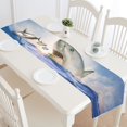 thumbnail image 1 of MKHERT Shark Attack Table Runner for Wedding Party Banquet Decoration 14x72 inch, 1 of 3