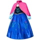 thumbnail image 4 of Disfraz de princesa Anna de Disney para niña, vestido de coronación, capa, traje de dibujos animados, disfraz de Halloween, fiesta de cumpleaños, vestido elegante, 4 of 5