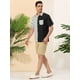 thumbnail image 4 of INSPIRE CHIC Camisa de playa de patchwork con botones y mangas cortas de lunares de verano S, 4 of 6